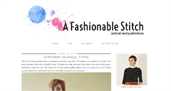 Desktop Screenshot of afashionablestitch.com