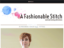 Tablet Screenshot of afashionablestitch.com